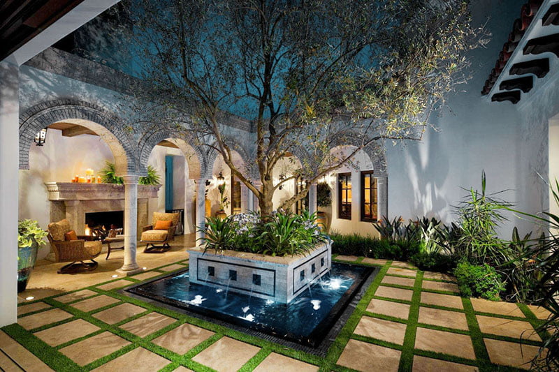 51 Captivating Courtyard Designs That Make Us Go Wow