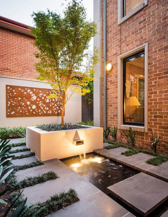 Courtyard decoration: 13 "courtyard landscape" designs