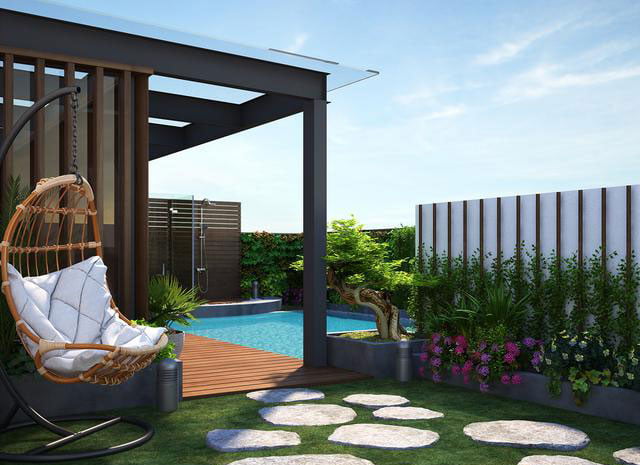 Courtyard decoration: 13 "courtyard landscape" designs